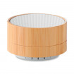 Колонка Bluetooth из бамбука Sound bamboo белый